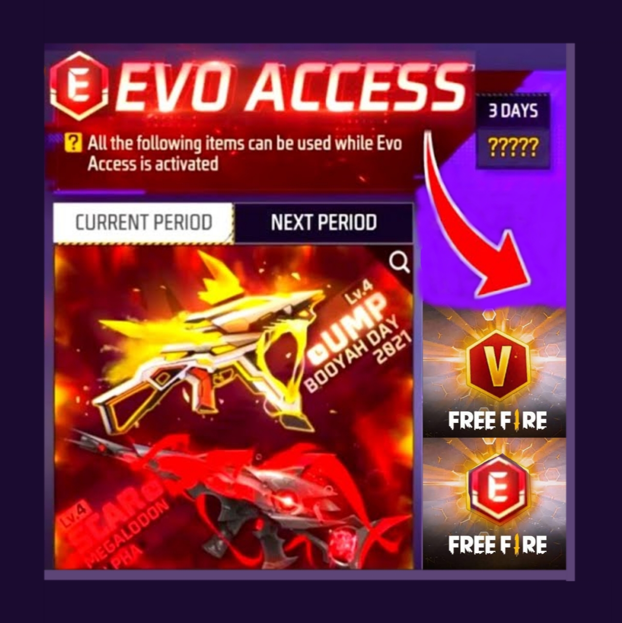 FreeFire Evo Access